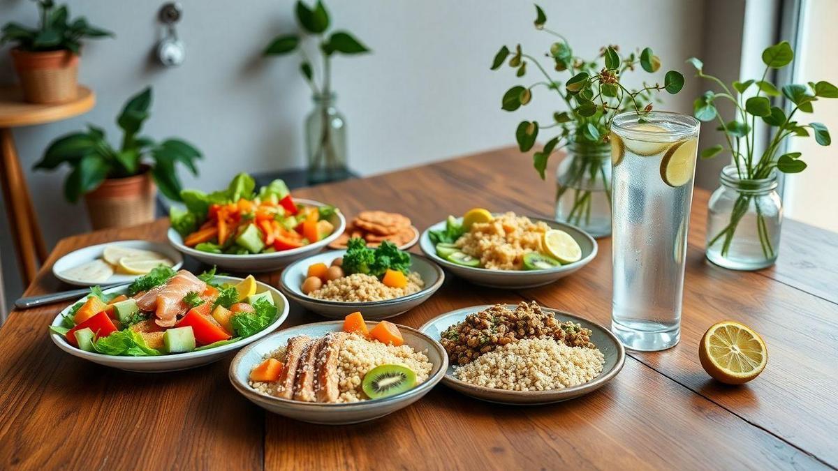 Ideias de receitas saudáveis para refeições rápidas