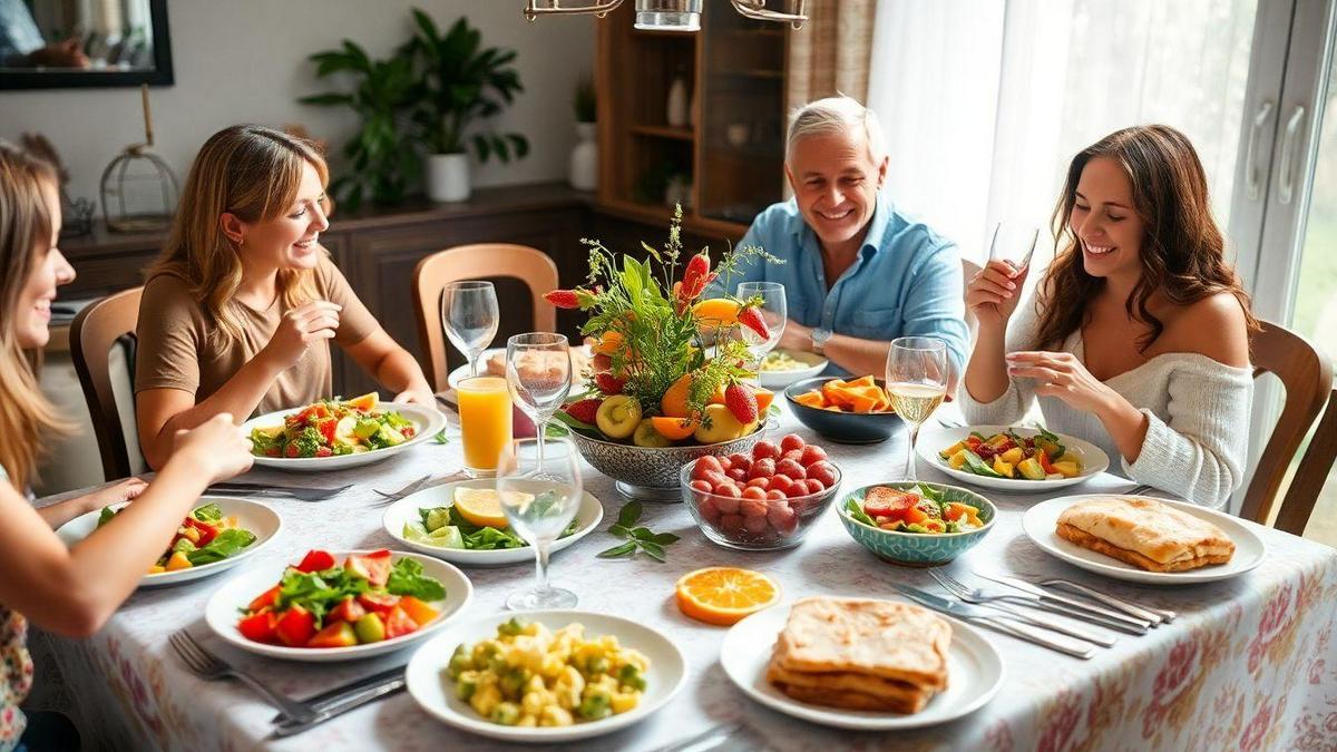 Receitas saudáveis para toda a família